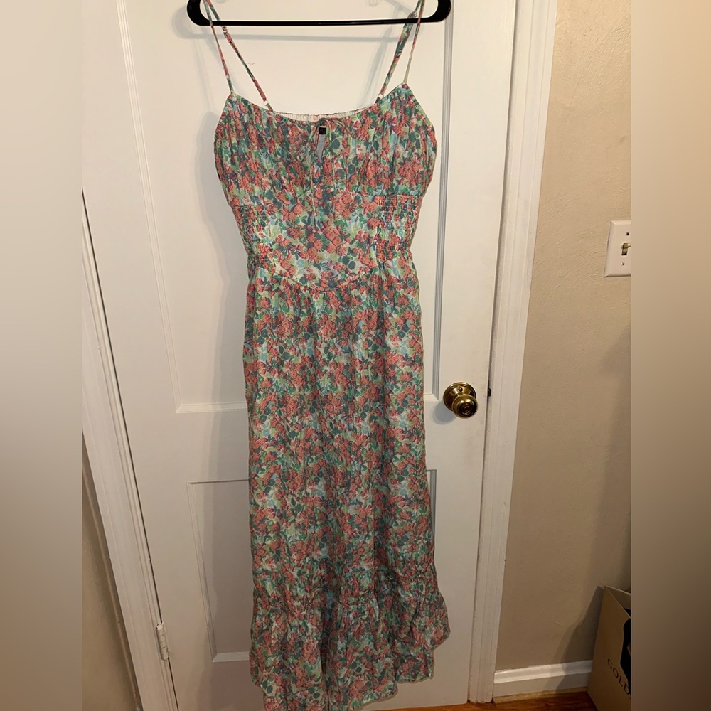 Floral maxi dress